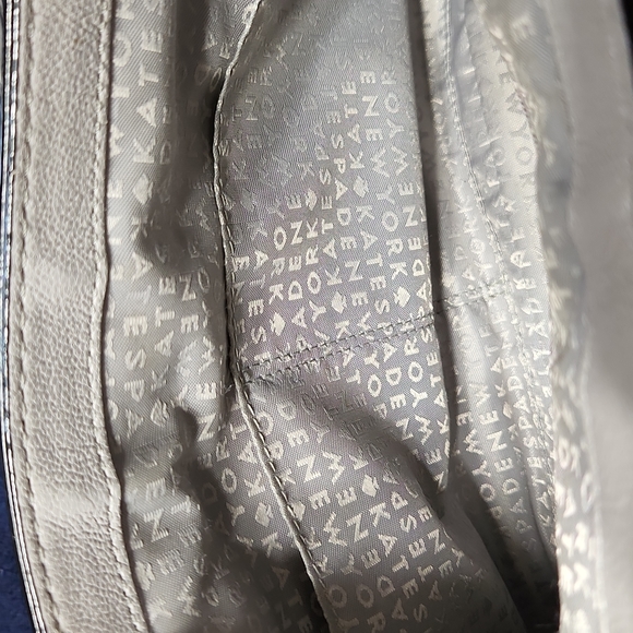Kate Spade Gray & White Handbag - Picture 8 of 9